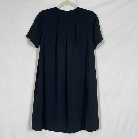 Everlane Dress Size 6 Japanese GoWeave A-line Black Dress Relaxed Fit EUC - Picture 6 of 11
